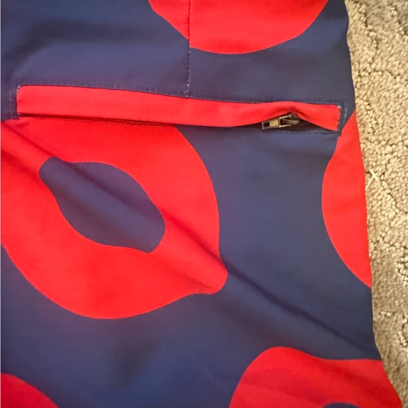 Phish band Fishman Doughnut Board Shorts Size 40 Brand=section 119Color Blue/Red - Picture 6 of 10